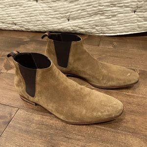Great condition Paul Smith tan Chelsea boots